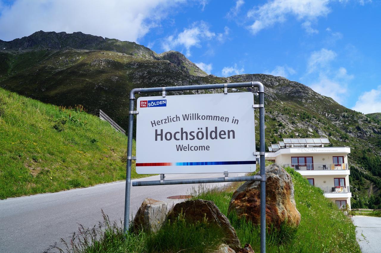 Apartmenthaus Enzian Hochsoelden Exteriör bild